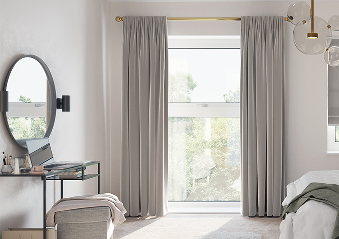 Luxe Velvet, Platinum - Made to Measure Curtains - Image 3